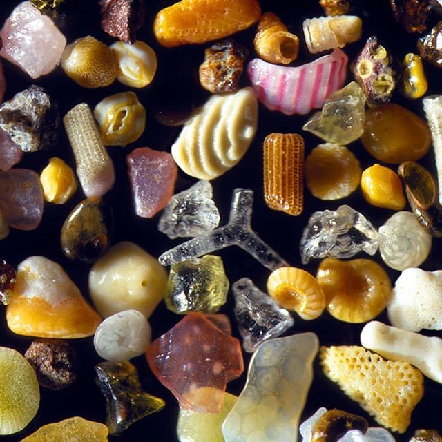 Sand magnified