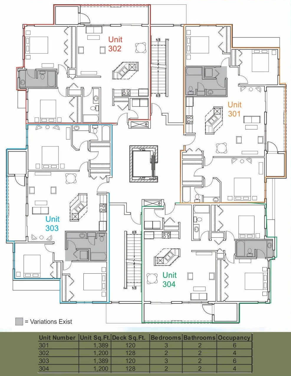 Third Floor Lakewood Terrace Living
