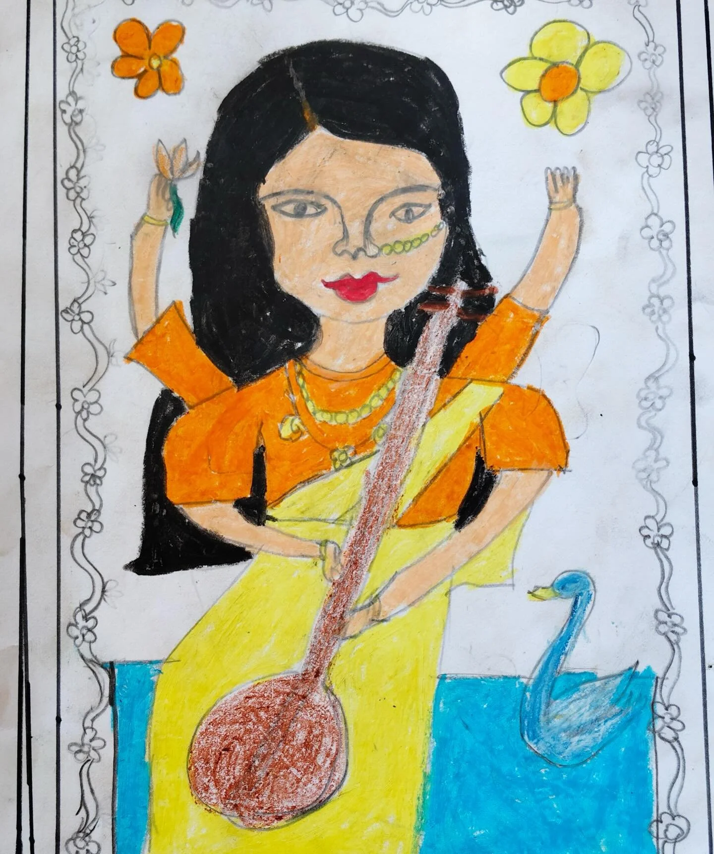This goddess is welcoming spring 💐 &hellip; and rock &amp; roll! 🎸