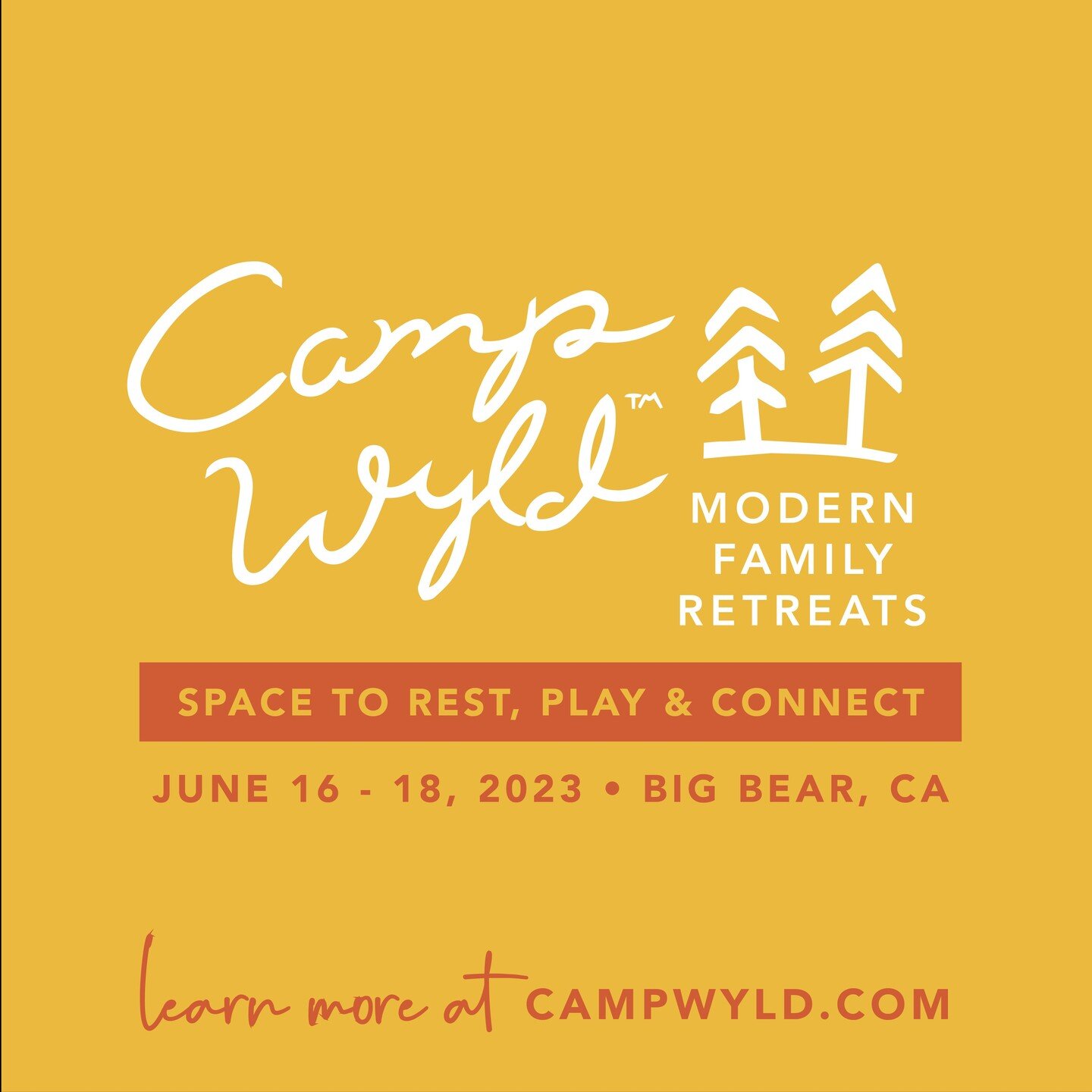 Today's the day! 🎉Registration for Camp Wyld&trade;️ {a modern family retreat experience} is NOW OPEN at CampWyld.com 🎉 Swipe to see happy faces from previous retreats and some words from our guests 🙌

🚨These retreats sell out, so if you're inter