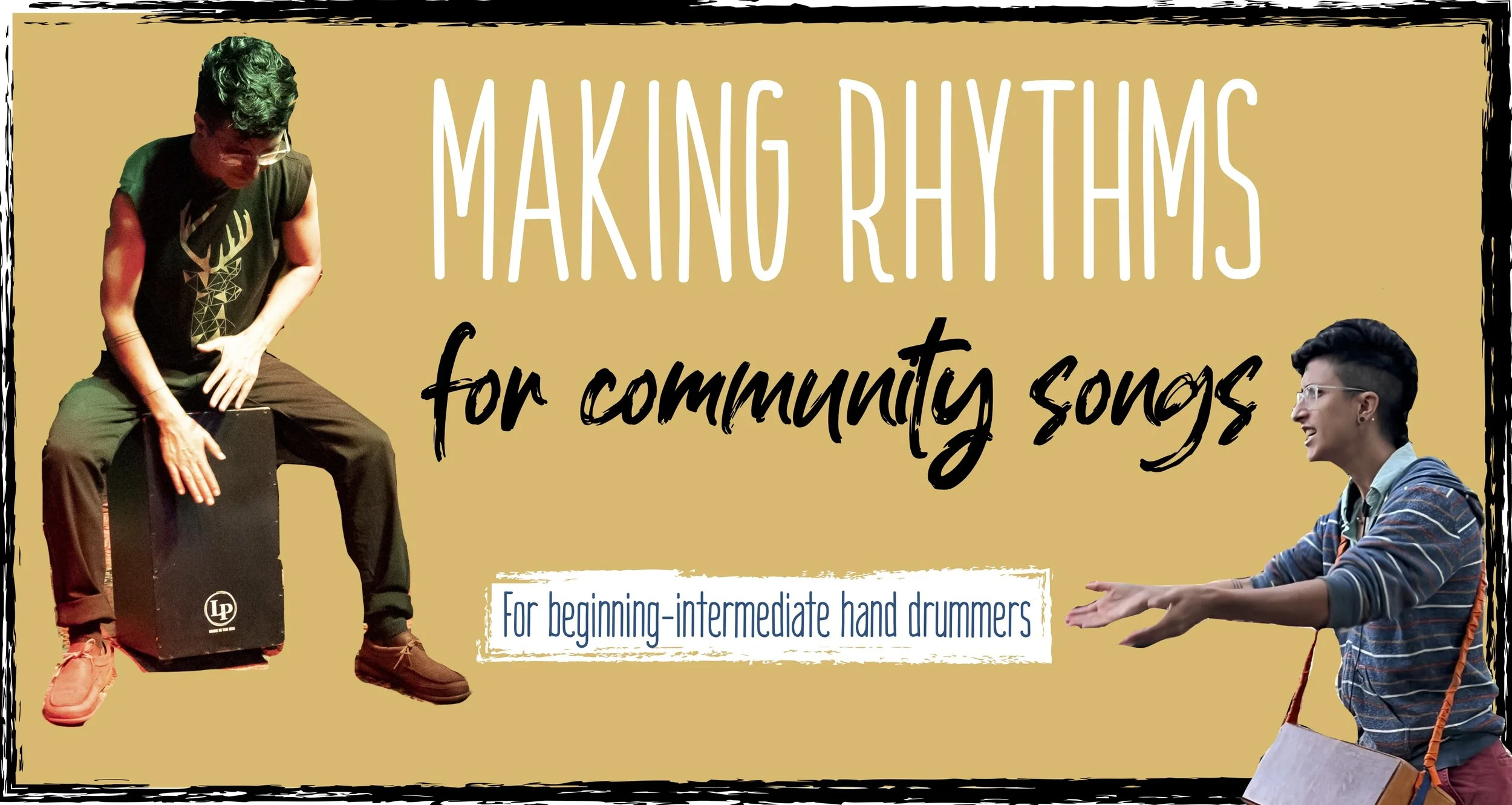Making Rhythms for Community Songs