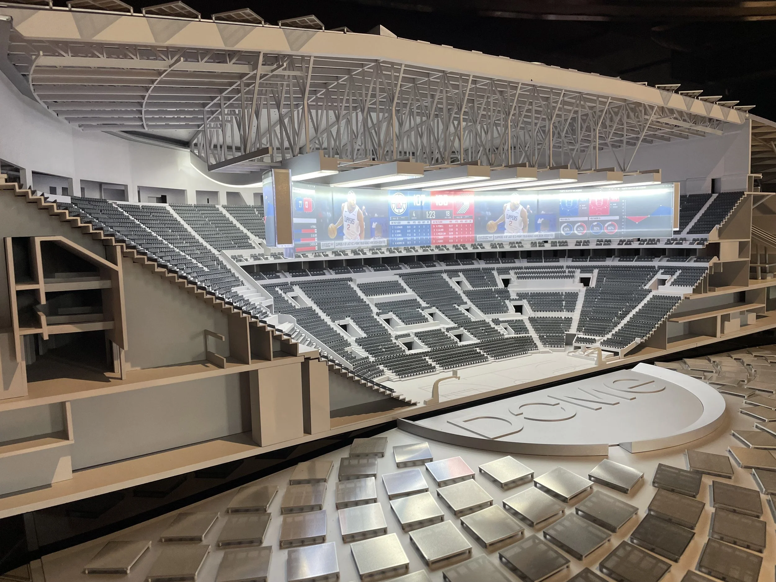  Innovative bowl seating configuration 