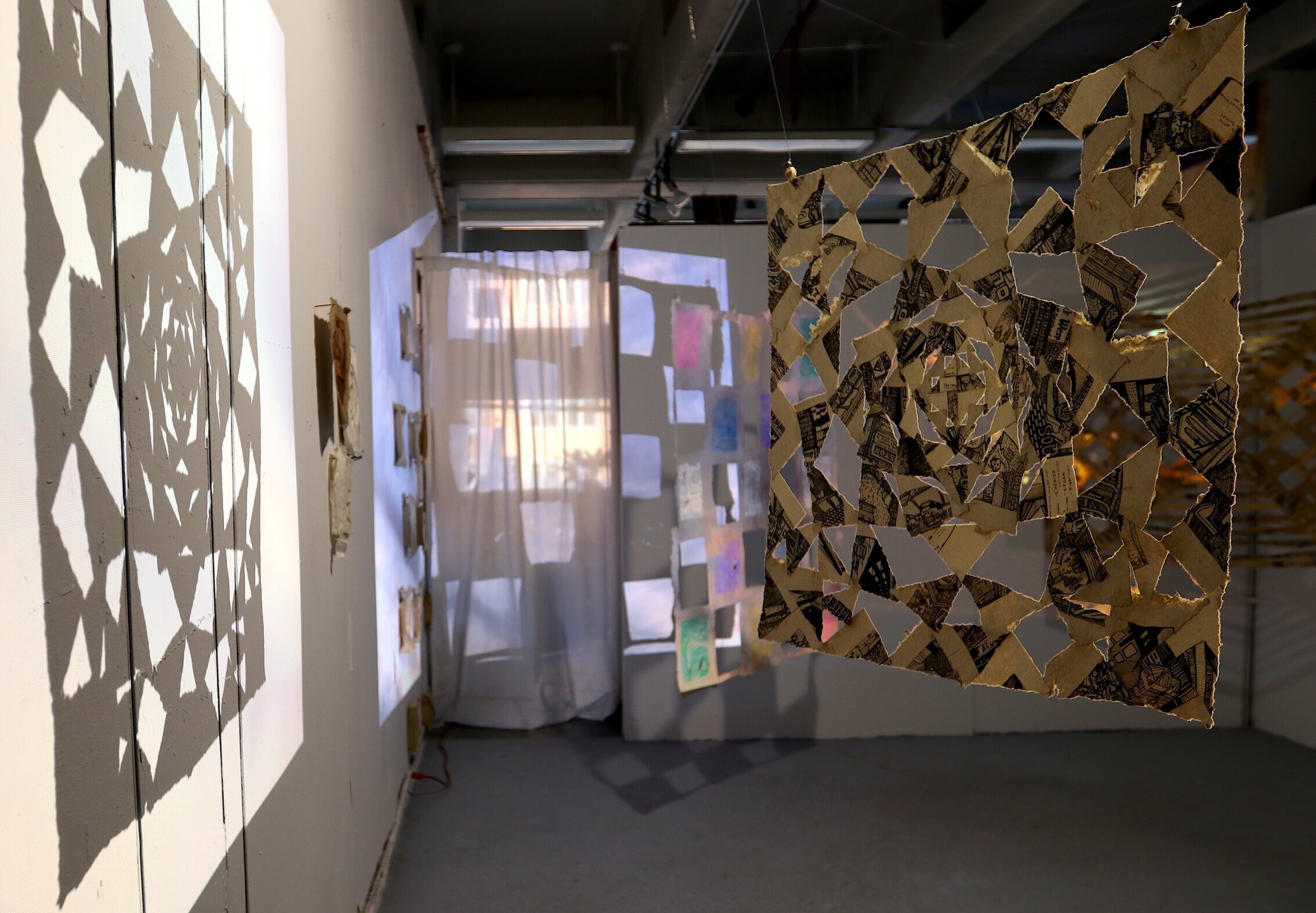 Light Quilts (installation)