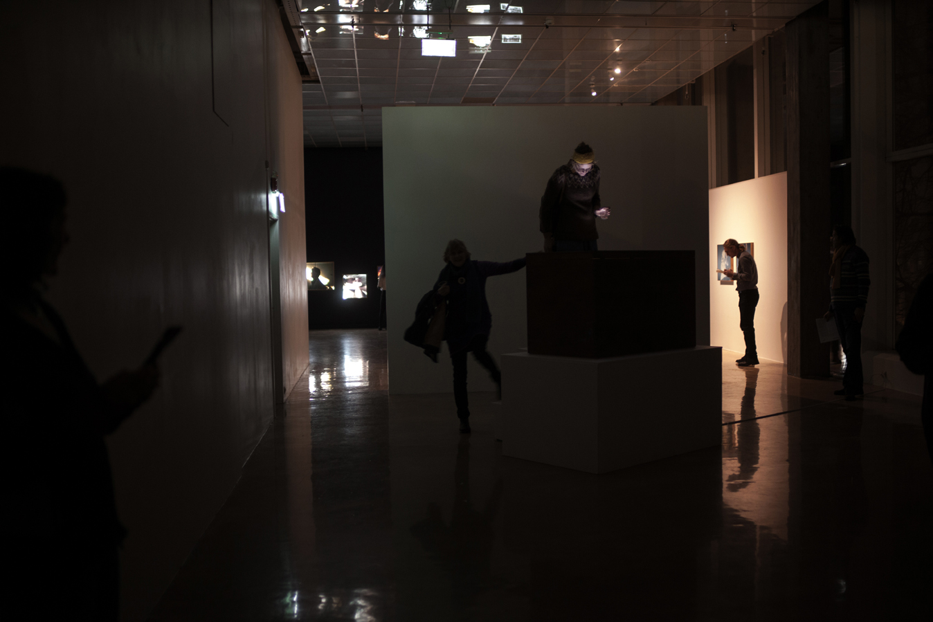 From the opening at Kristiansand Kunsthall. "In Person".