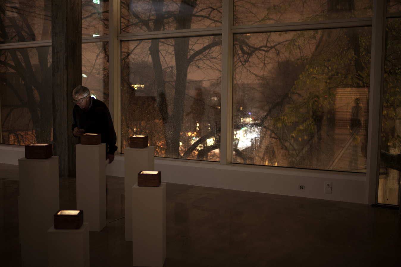 From the opening at Kristiansand Kunsthall. "In Person".