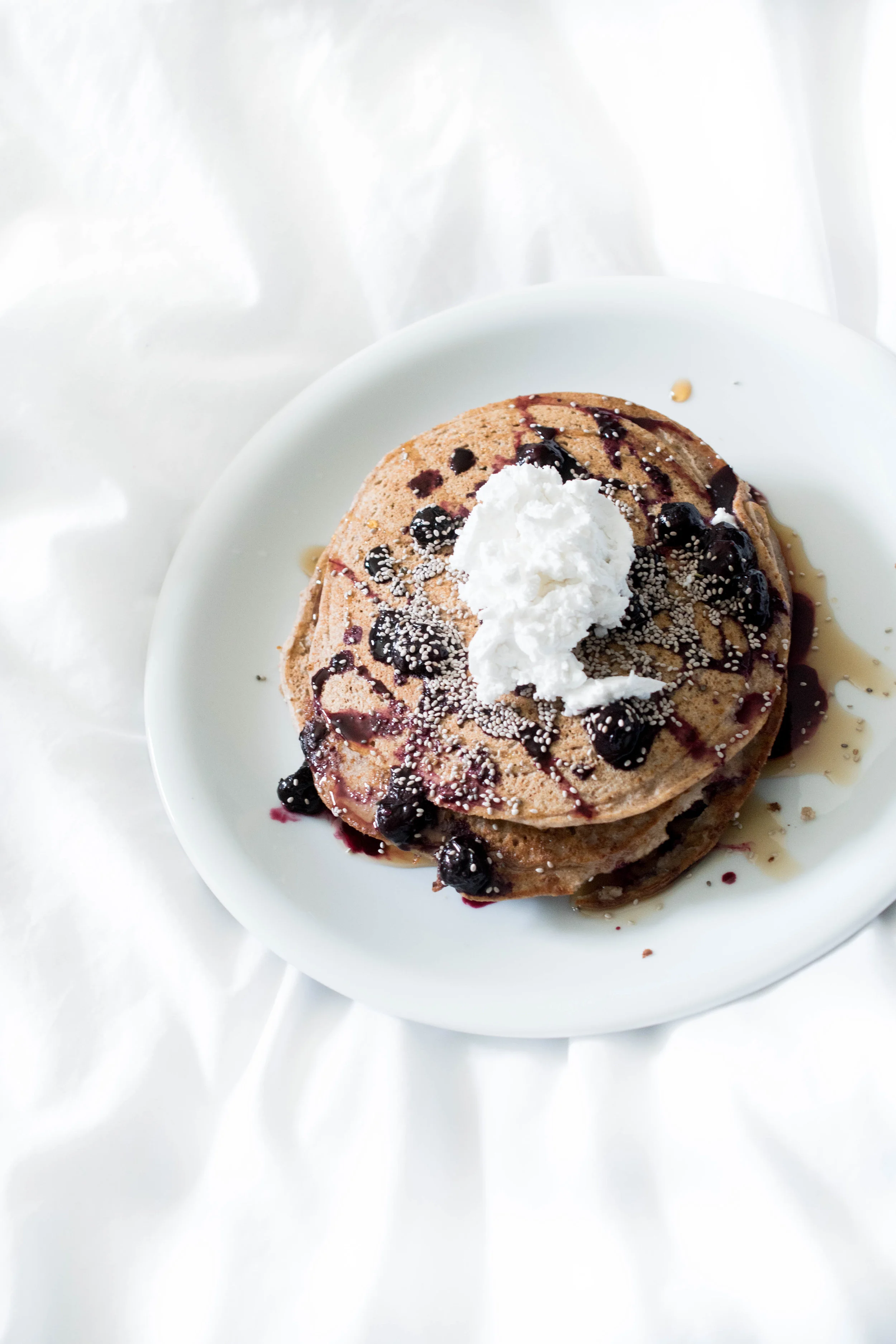 Because Sundays are made for pancakes in bed...