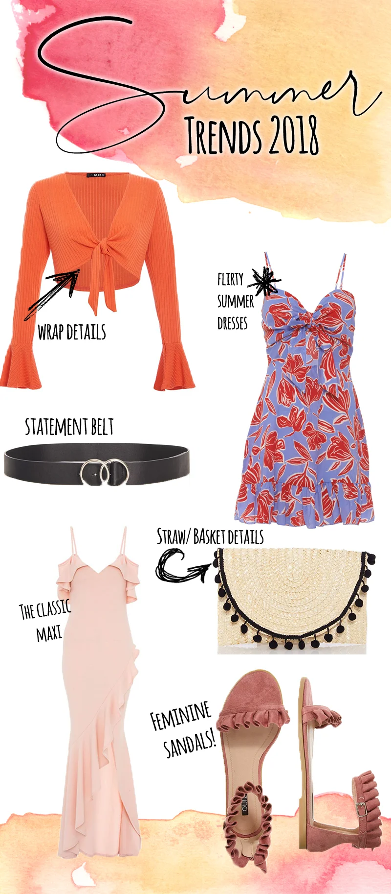 5 Summer Trends To Look Out For in 2018