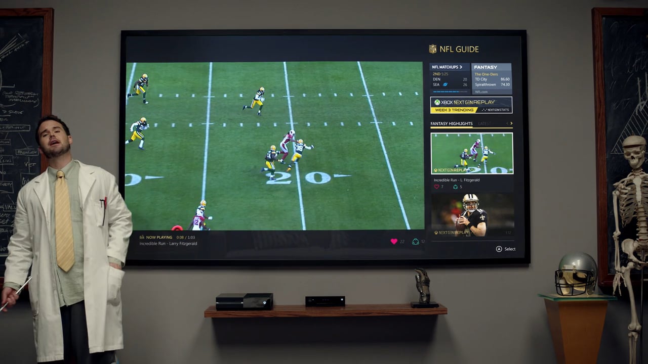 Microsoft: Xbox Professor of Gameday Evolution