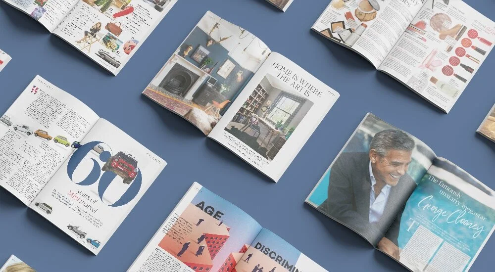 SAGA MAGAZINE REDESIGN