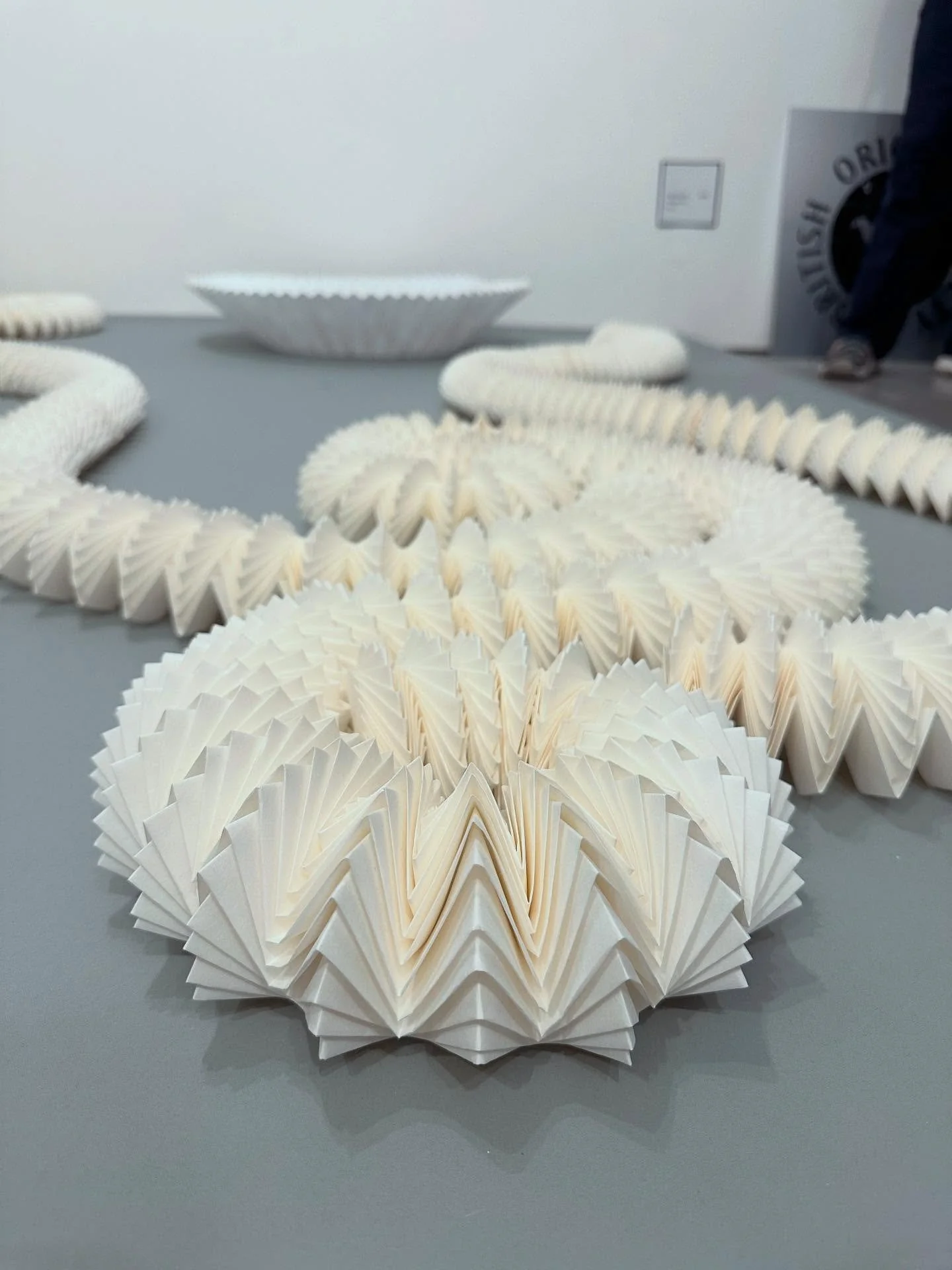 It was an honour and privilege to see the work of origami legend Tomoko Fuse in person this weekend and attend some of her classes at the @britishorigami convention. 

As well as workshops and lectures from folders I&rsquo;ve long admired including @