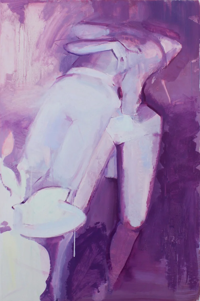 Romance, 2013, Oil on linen, 40 x 66 in
