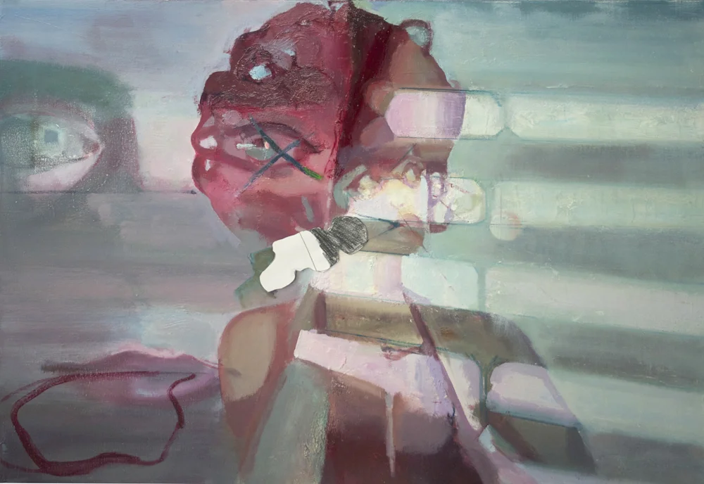 The Watcher, 2014, Oil on canvas, 32 x 46 in