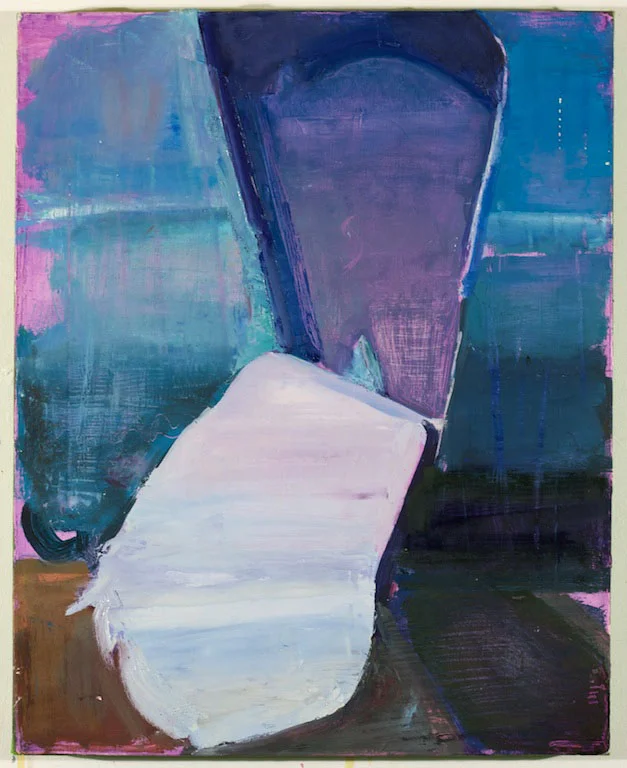Peeled, 2015, Oil on canvas, 16 x 12 in 