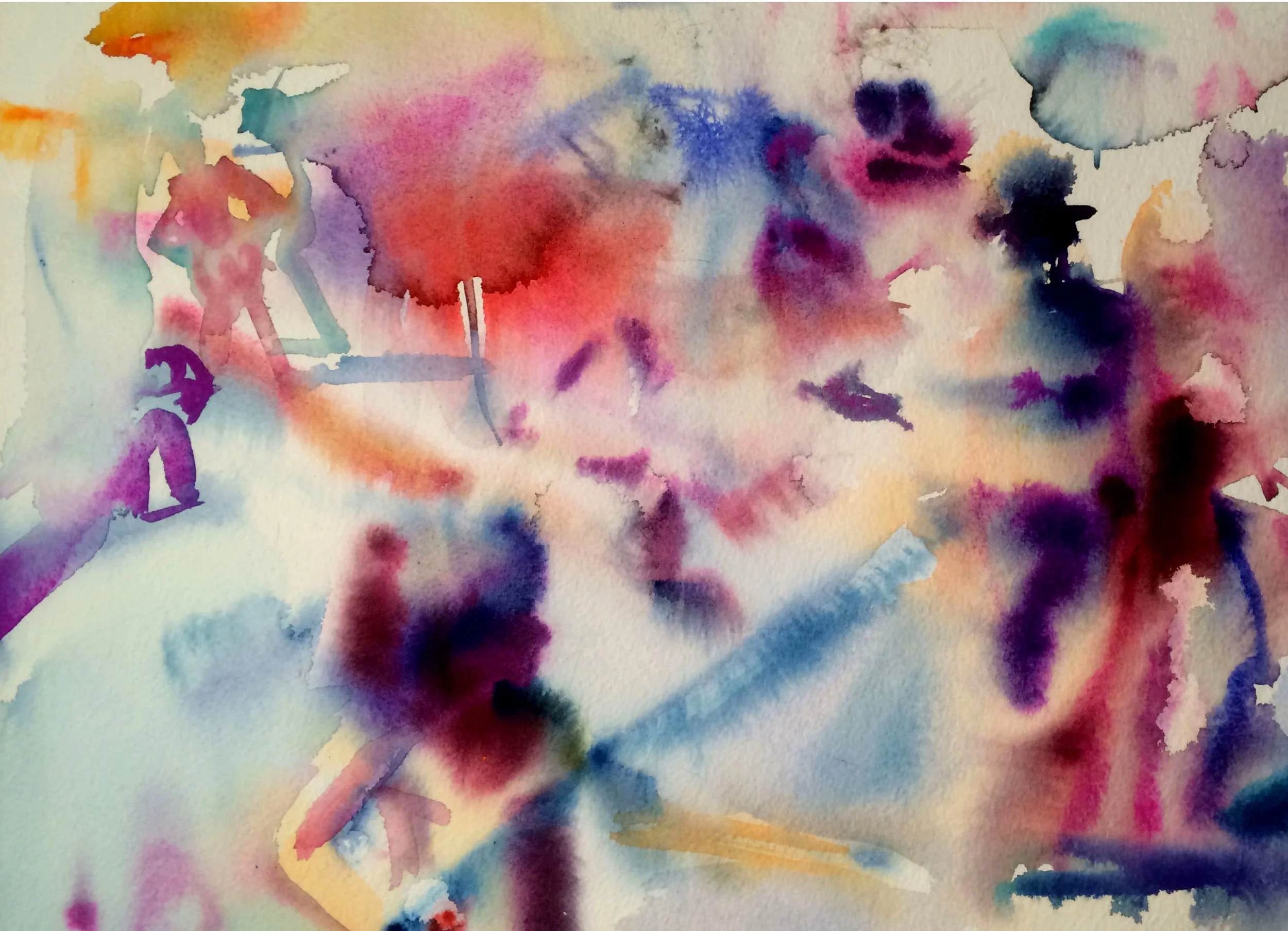 The Warrior , 2016, Gouache on paper, 12 x 16 in