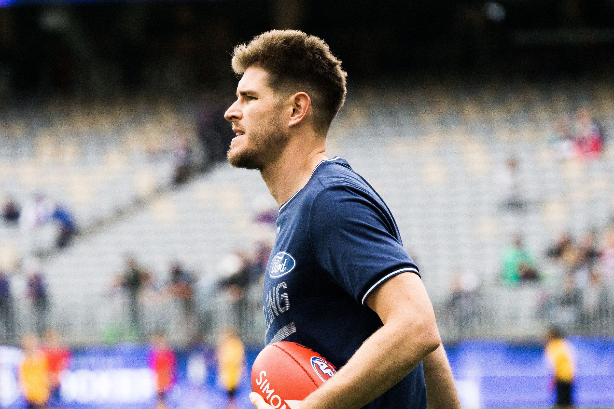  Zac Smith in his 50th appearance for Geelong. 