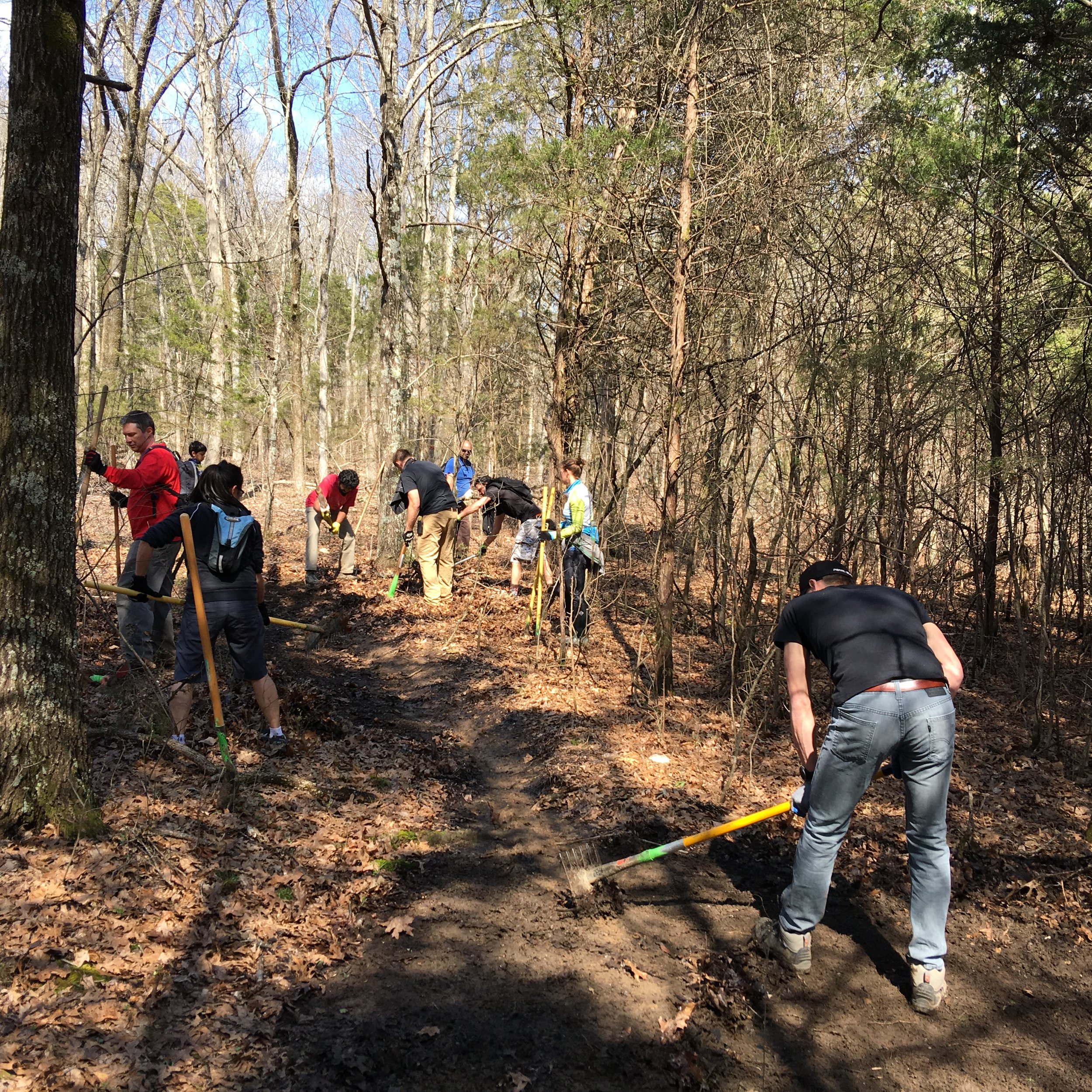 Montgomery Bell Trail Party