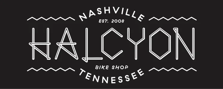 Halcyon Bike Shop, located conveniently in the 12th South district, close to Sevier Park. 2802 12th Ave S, Nashville, TN 37204 Tues-Saturday: 10-6 Sun: 12-5 http://halcyonbike.com/ Halcyon on Facebook