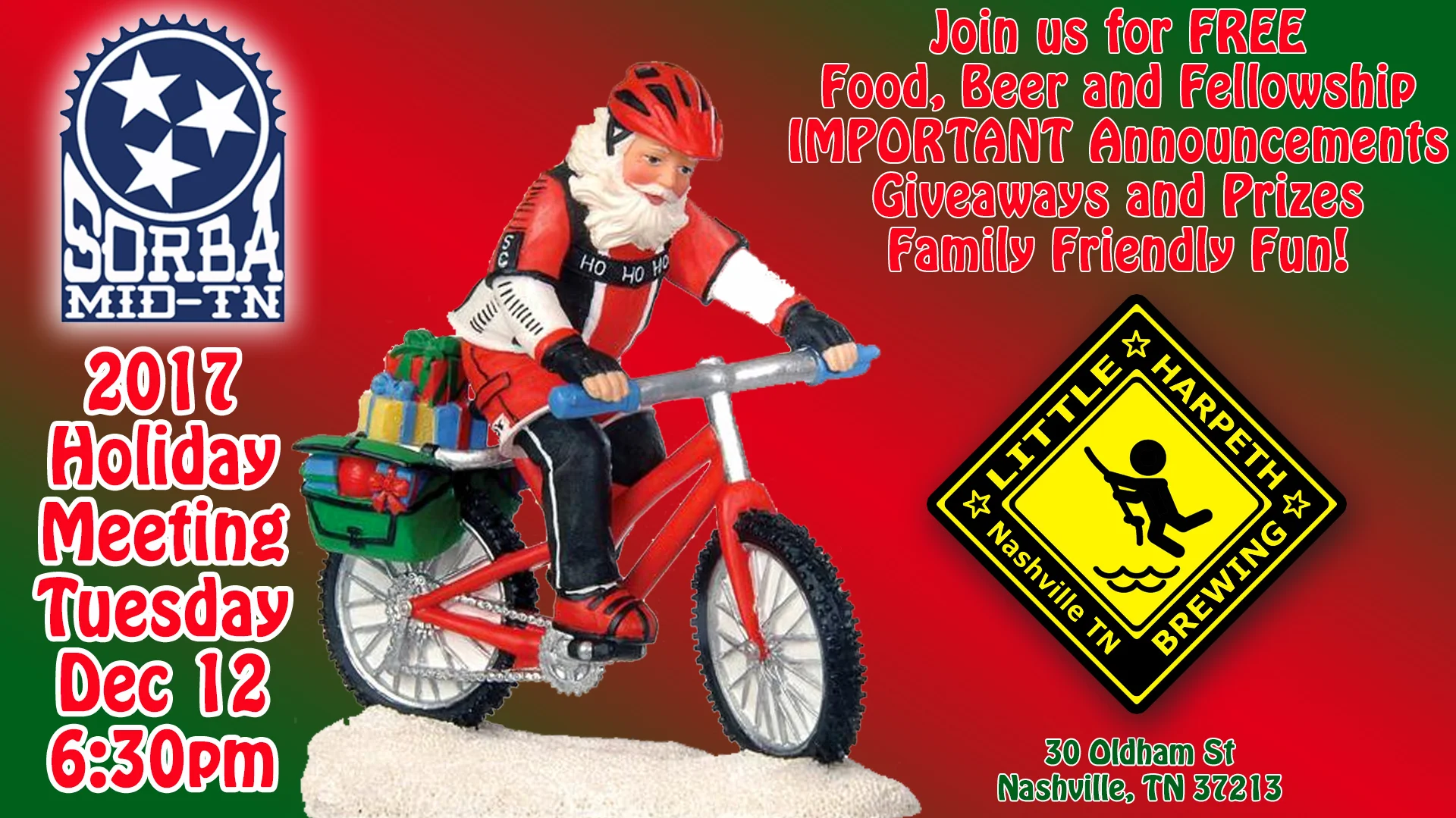 SORBAmidTN Holiday Meeting 