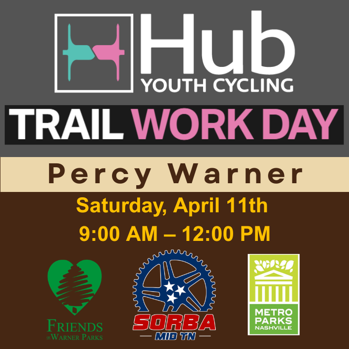 Percy Warner Trail Work - Hub Youth