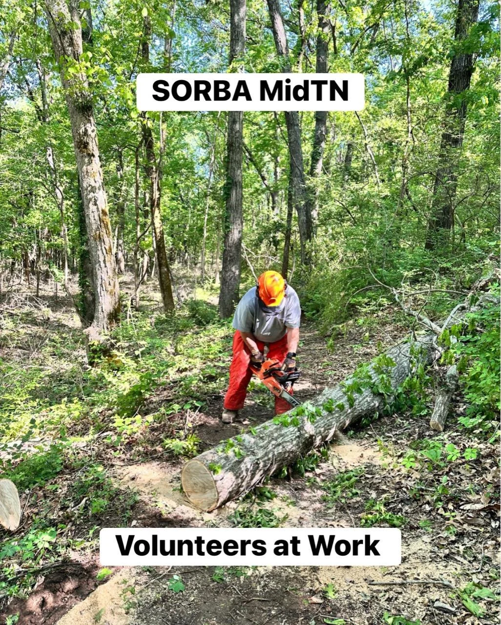 These trails have people behind them. 

Here in Middle Tennessee, that looks like volunteers showing up, riders who care, and a community that puts in the work to keep these trails open and rideable. 

This doesn't happen on its own. 

Join or renew 