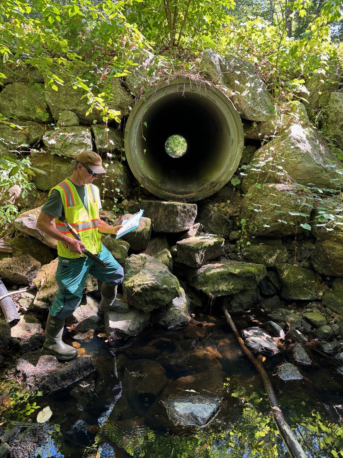 TU Volunteers Assist Royal River Crossing Survey