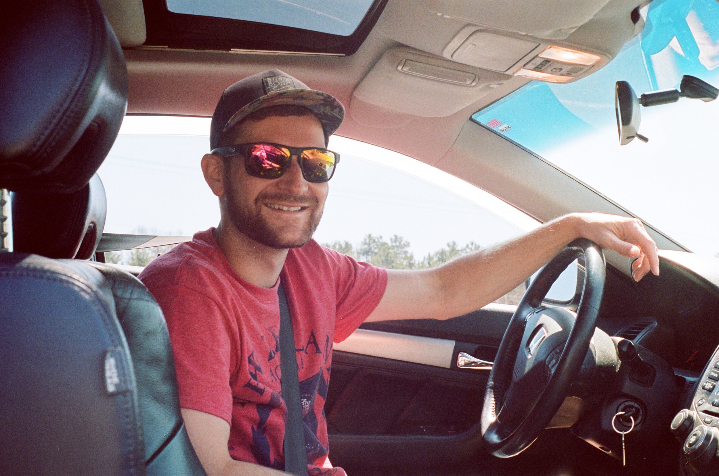 Day 6(/7) Sudbury to Winnipeg (1700km!): Our fiftienth driver, Remi
