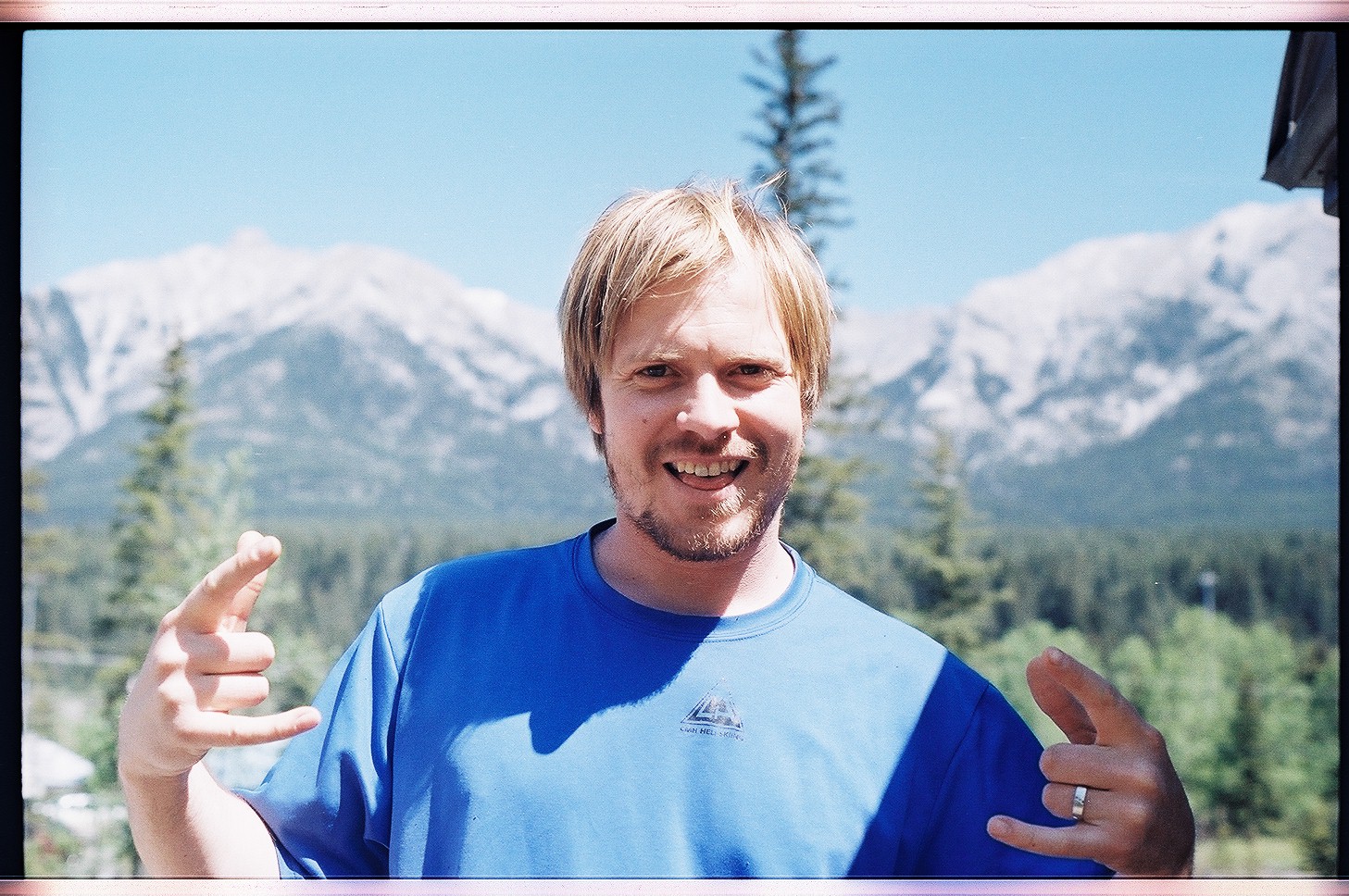 Day 9 Calgary to Golden (300km): our twenty first driver, Adam! Super chill dude who drove us to Canmore from Calgary.