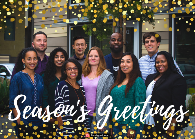 And we wished everyone a very Happy Holidays and a Happy New Year!
