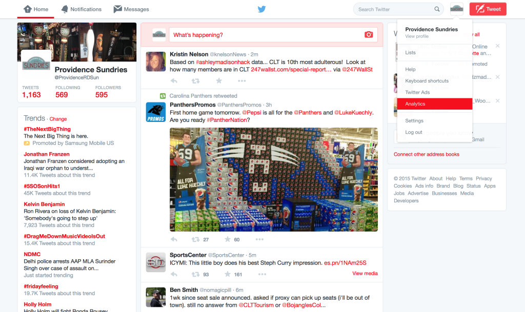 Twitter Analytics Blog photo 1