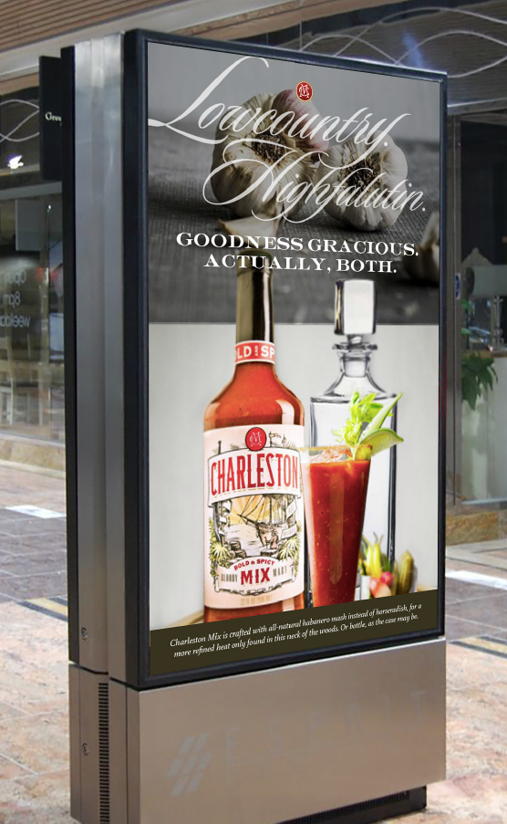 COPY: Charleston Mix is crafted with all-natural habanero mash instead of horseradish, for a more refined heat only found in this neck of the woods. Or bottle, as the case may be.