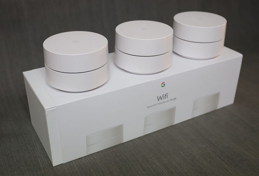 Google Wifi 3pk - Home Wi-Fi System - Mesh Wi-Fi - Whole Home Coverage
