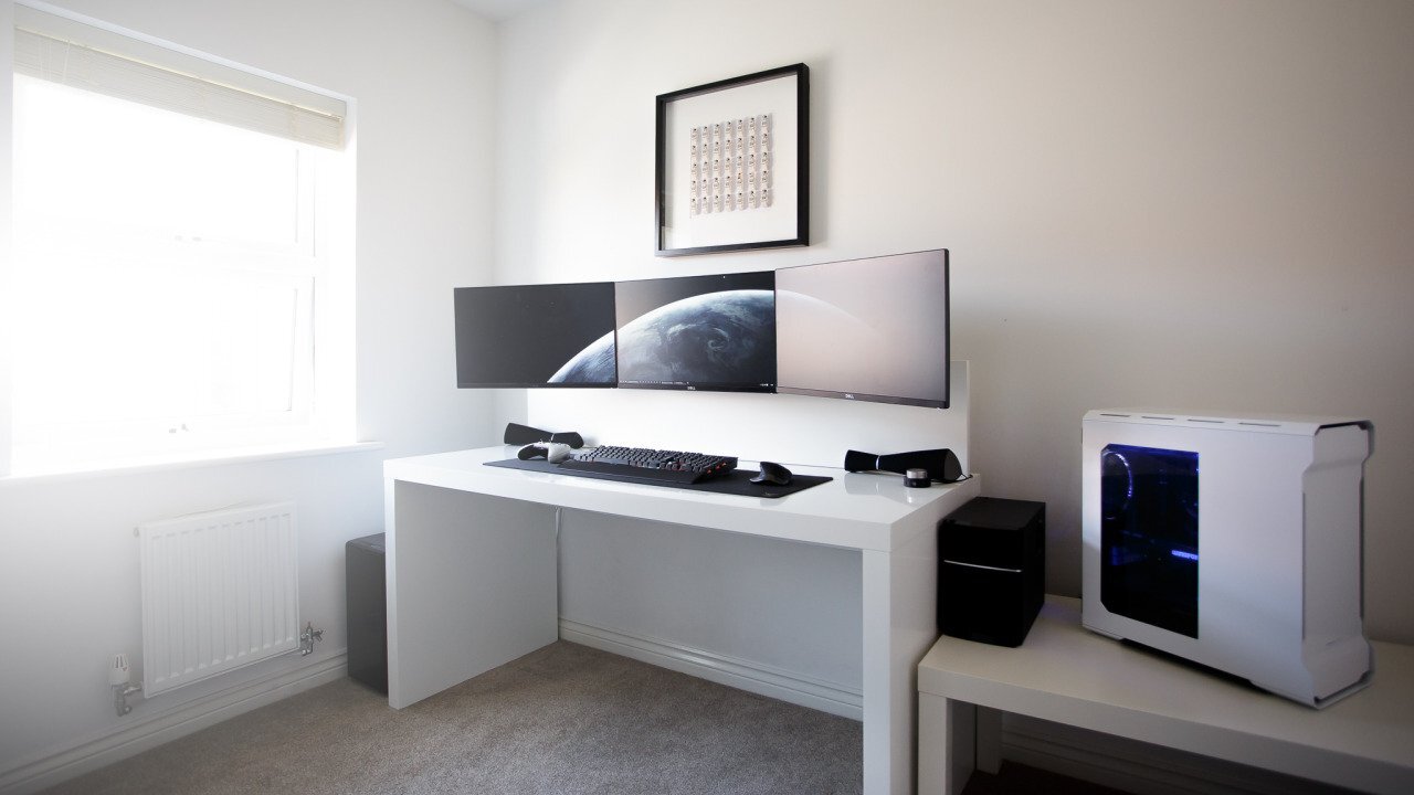 Best Monitor Wall Mounts In 2021 What, Monitor Mount Desk Against Wall