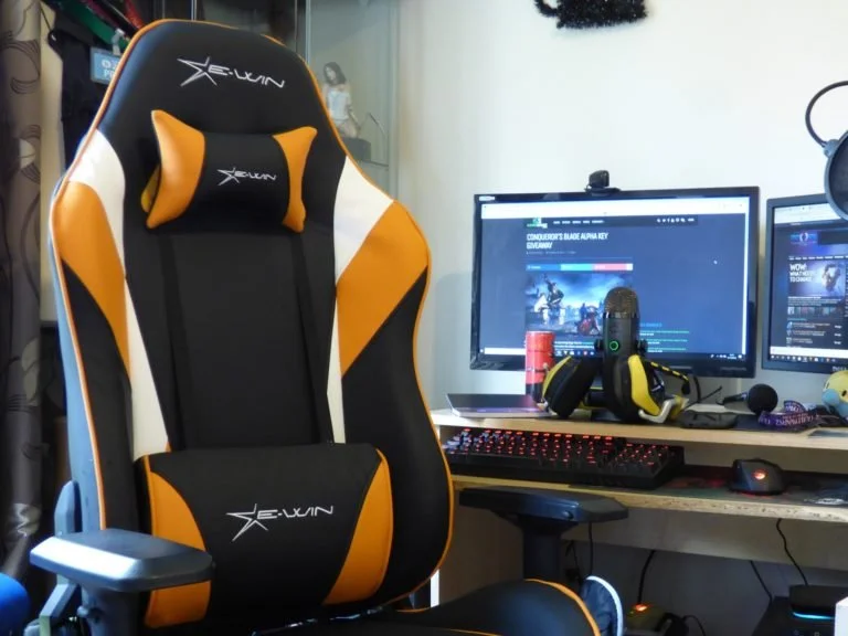 E-Win Champion Series Gaming Chairs Setup