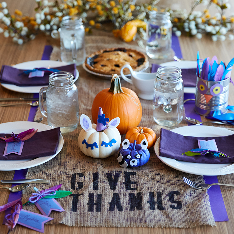 DIY Thanksgiving Table Decor