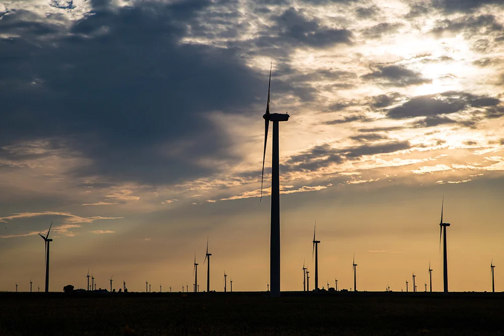 apex clean energy wind turbine project in hoopeston, il
