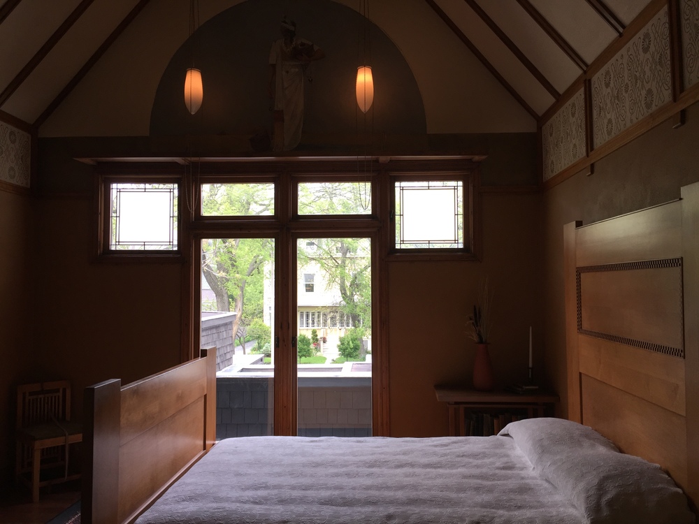 FLW Master Bedroom Kimono windows