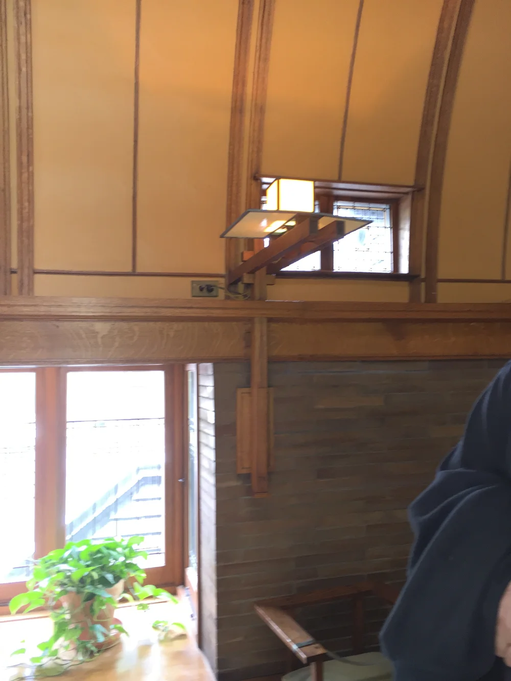 FLW playroom light fixture