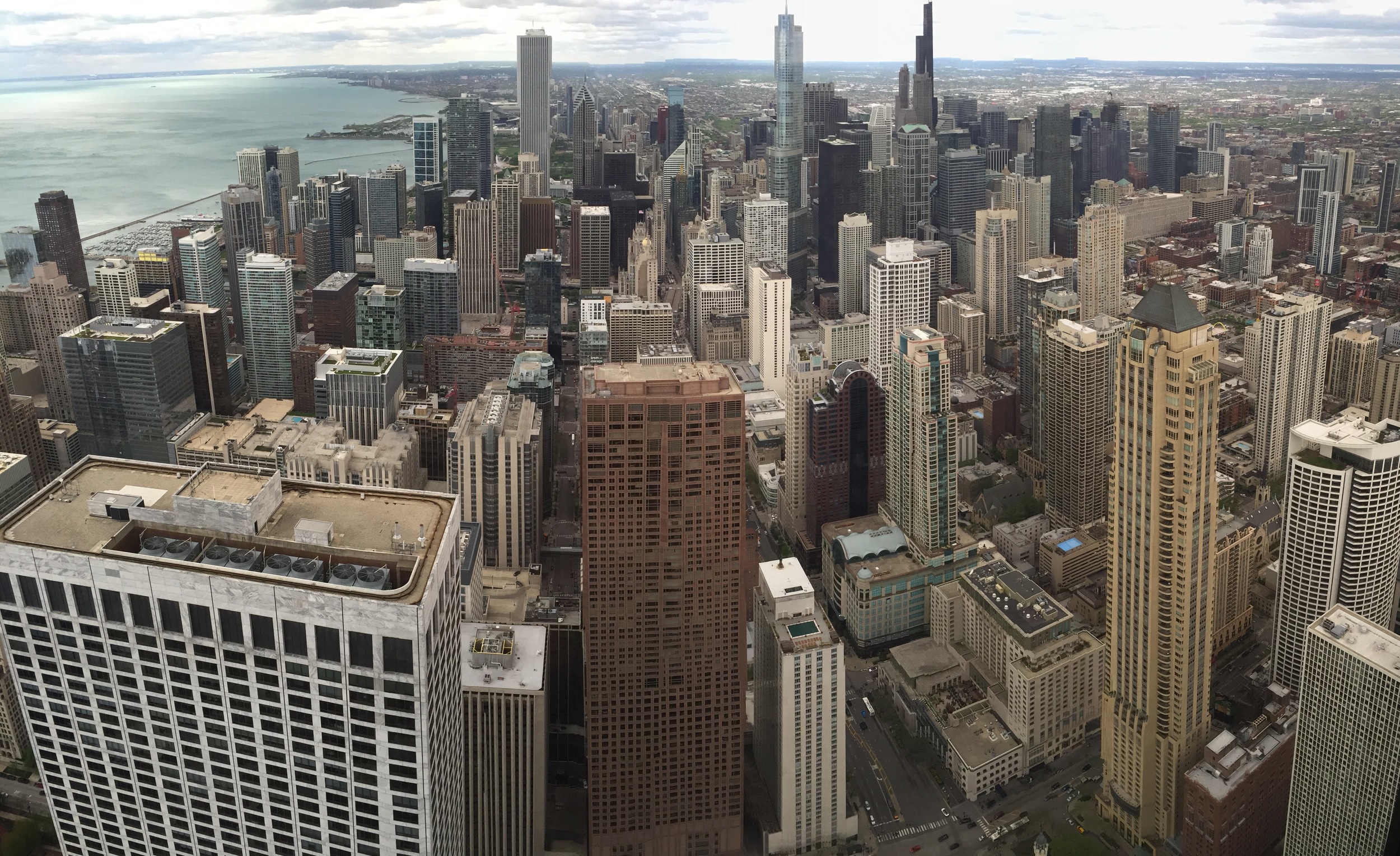 View South from the Signature Room