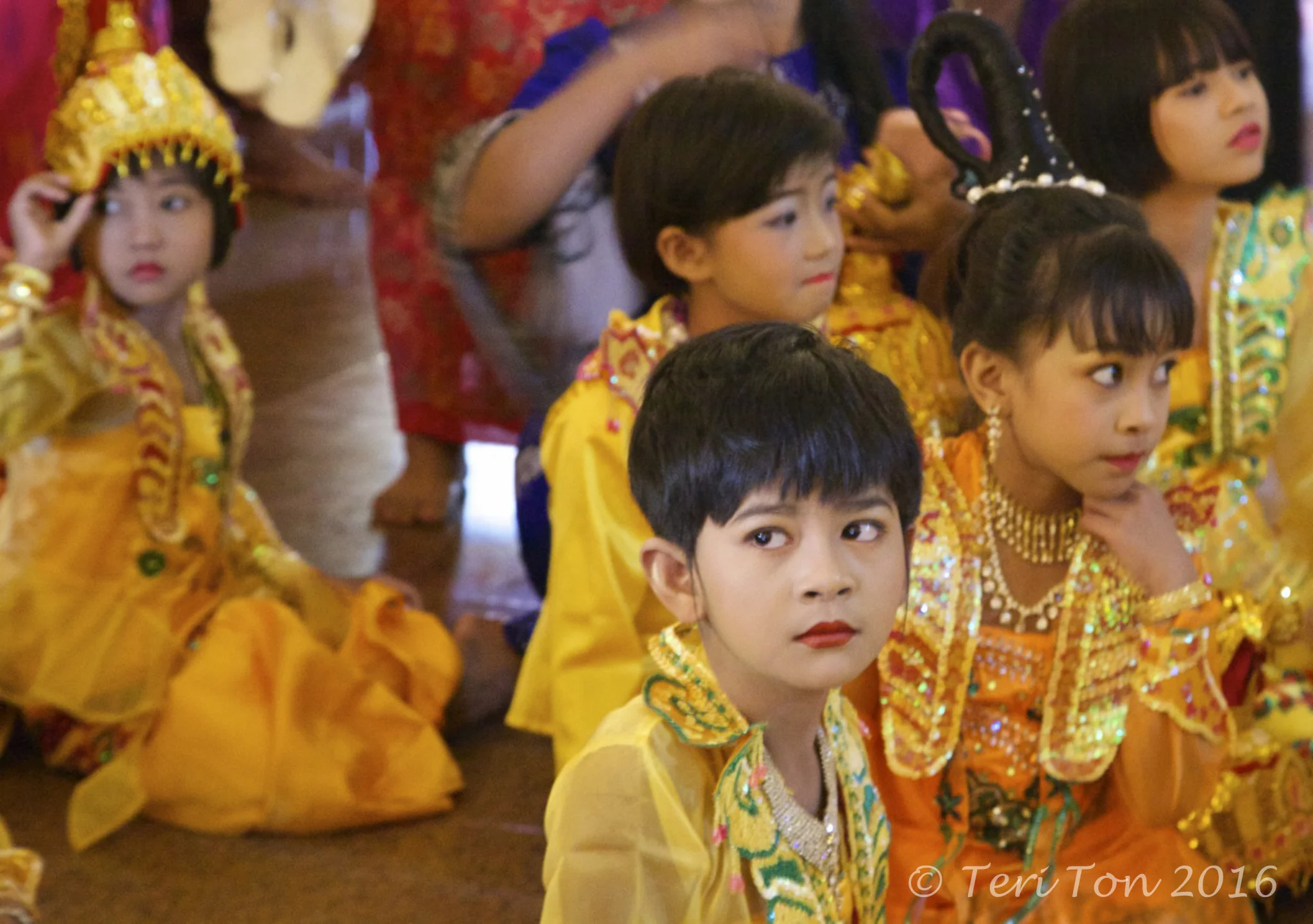 Initiation Ceremony at Mahamuni Temple, Mandalay