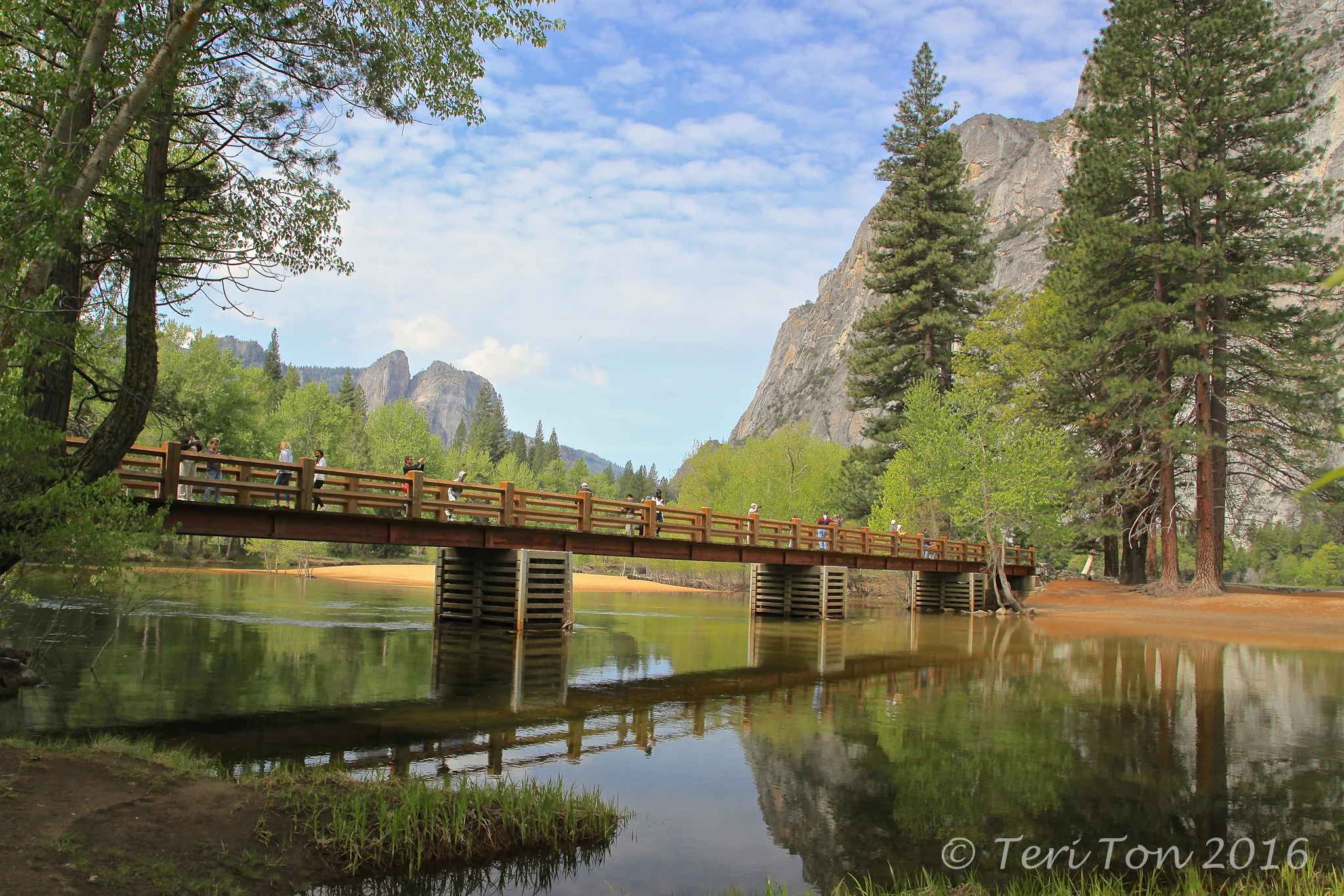 Swinging Bridge, Yosemite NP, CA