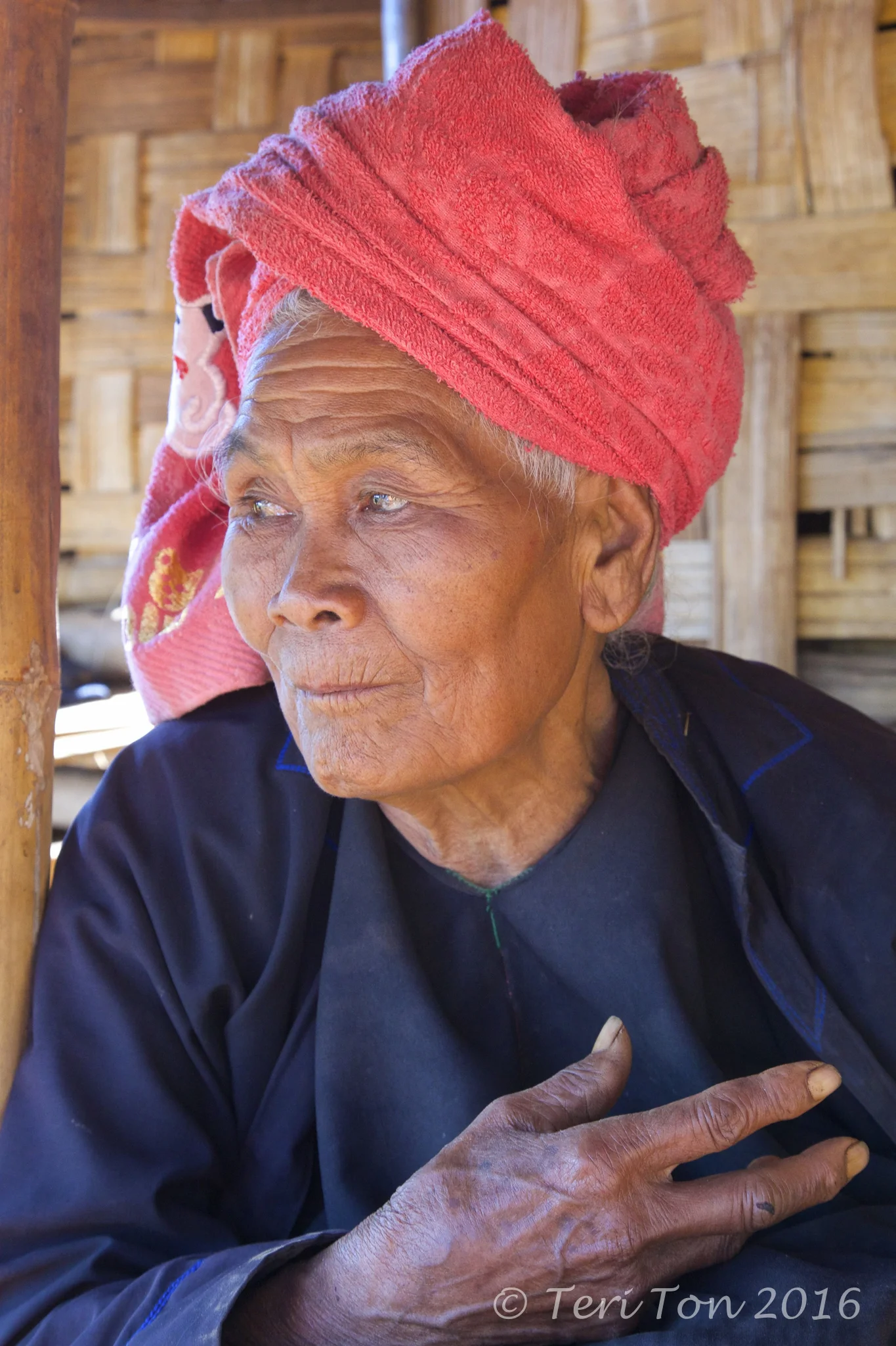 Pa-Oh Grandma, Taunggyi Village, Myanmar