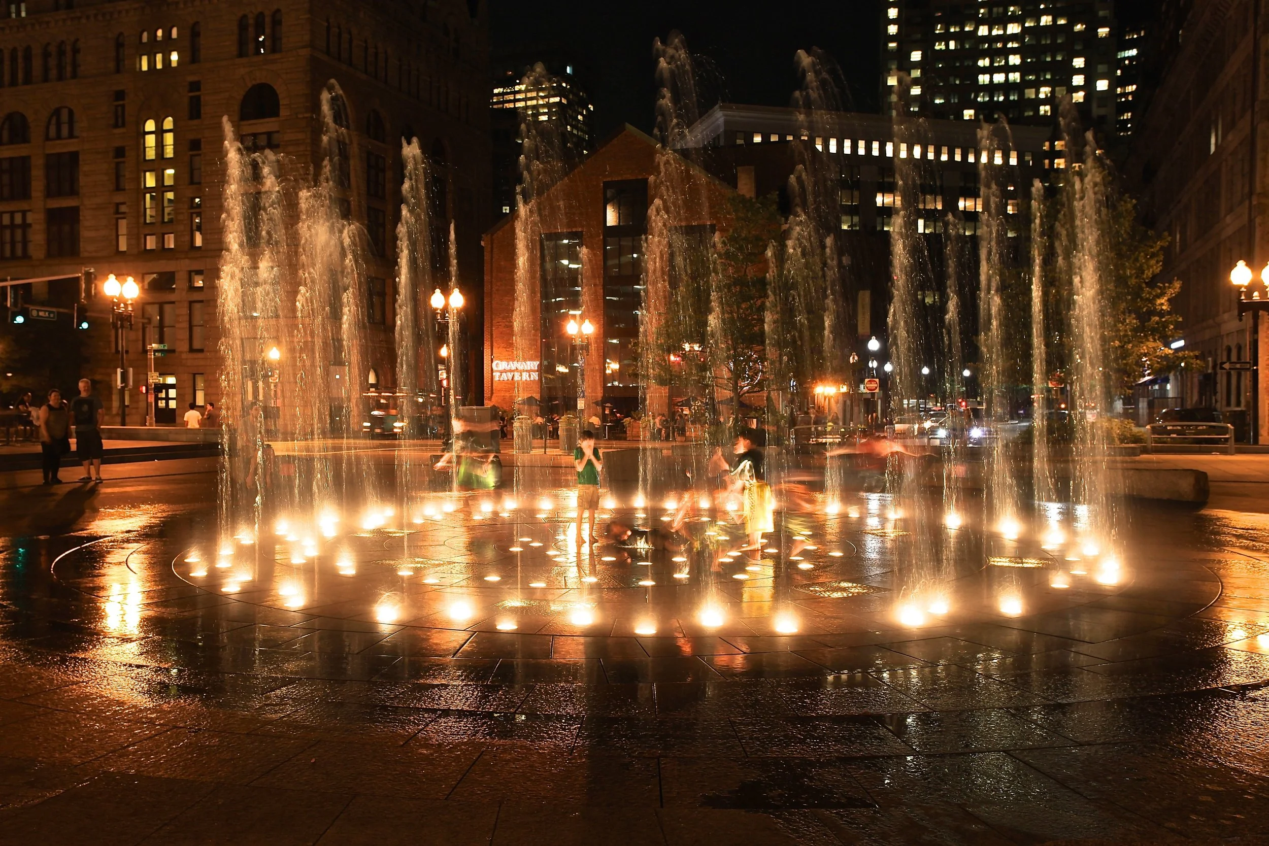 Boston's Market Place Fountain