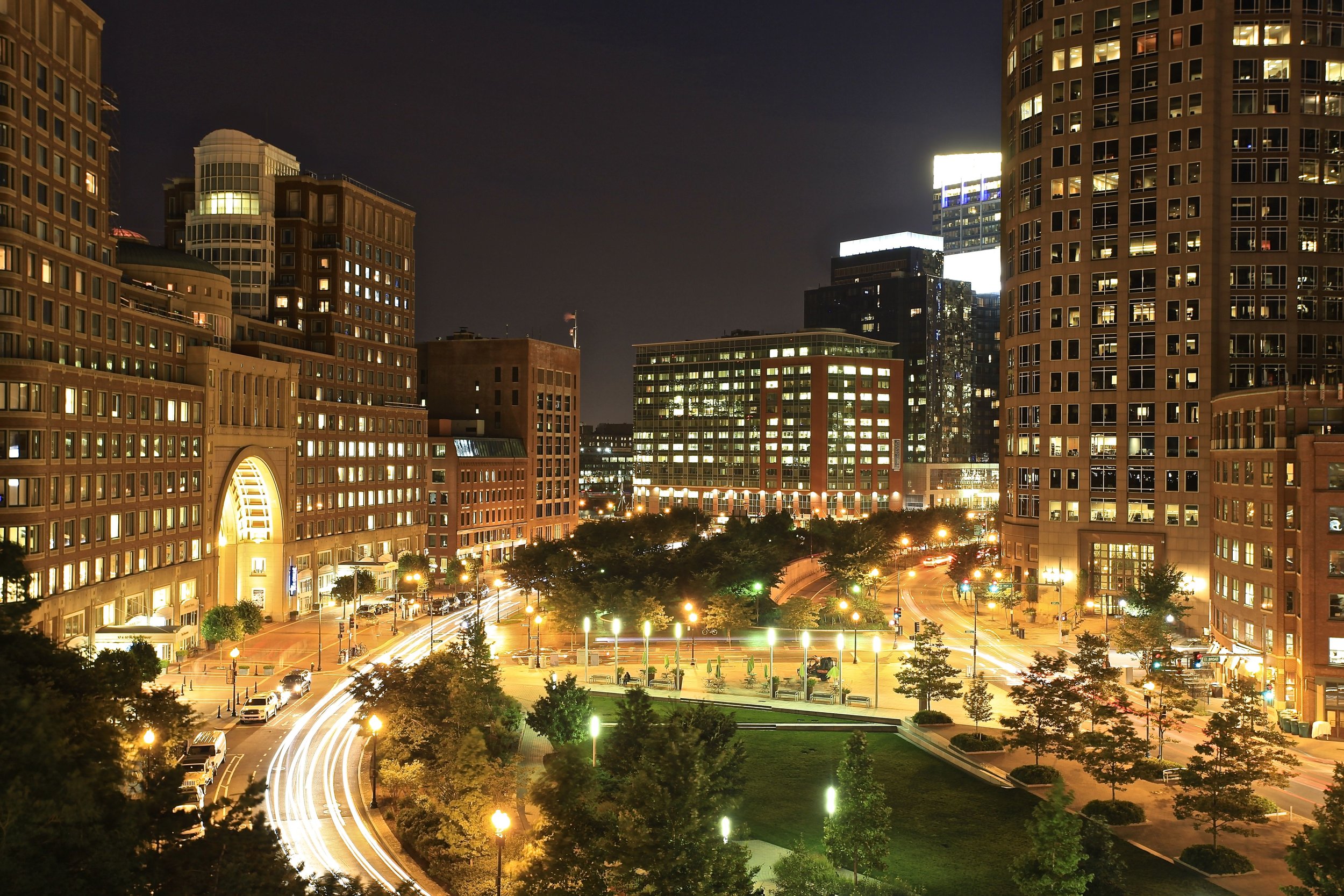 View of Rowes Wharf