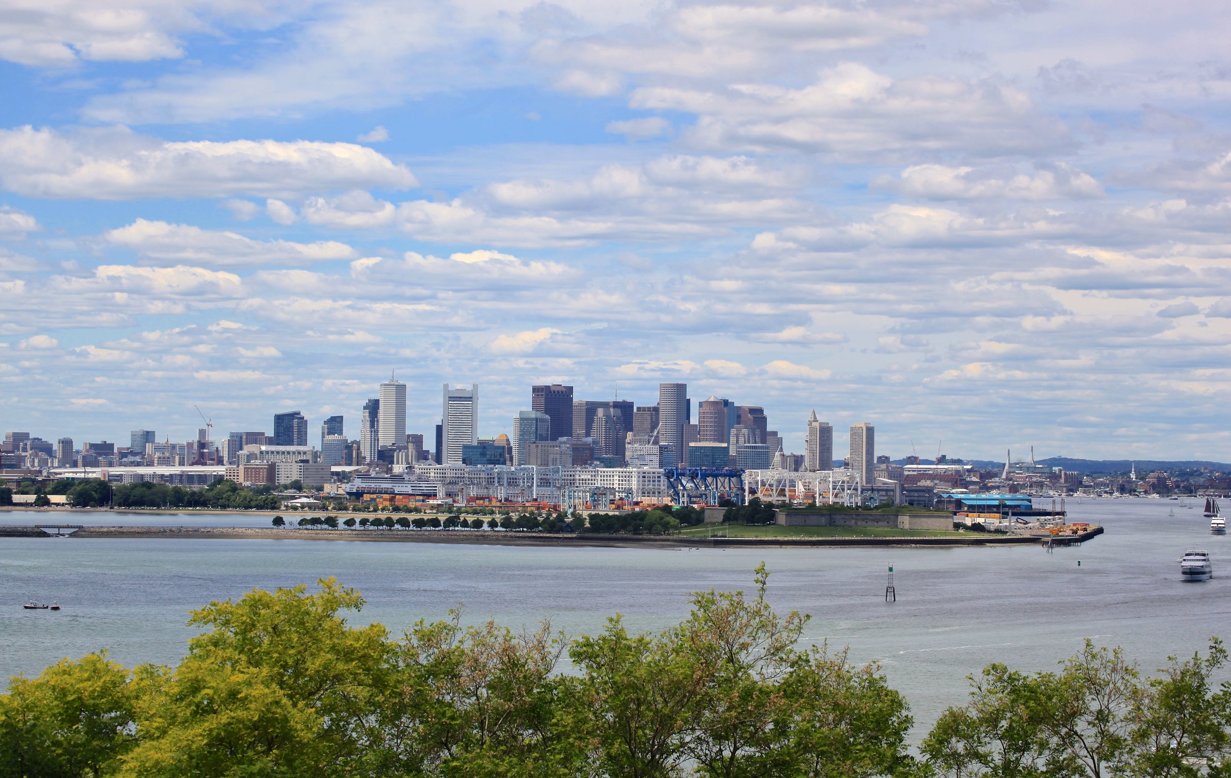 View from Spectacle Island