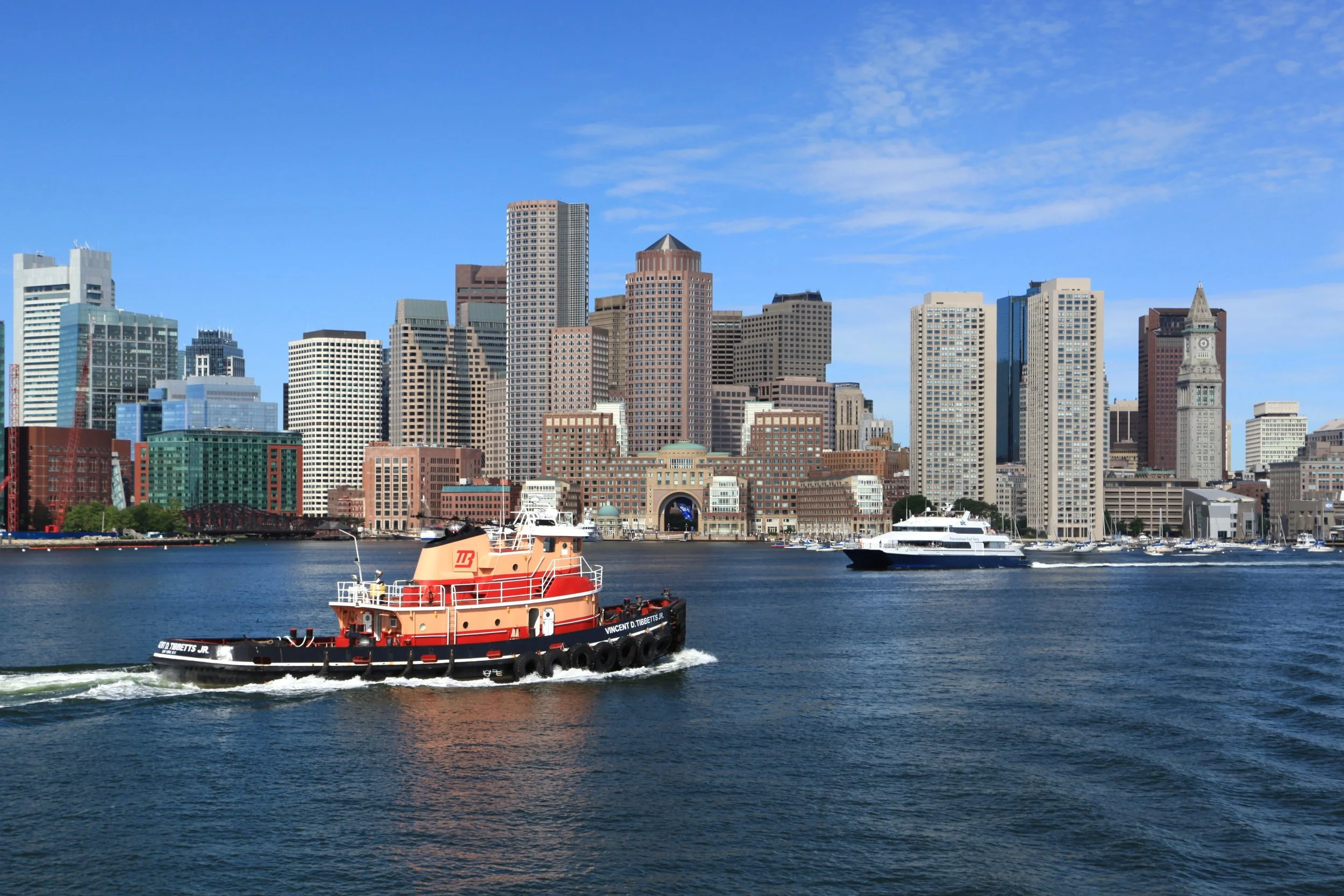 Boston Harbor View