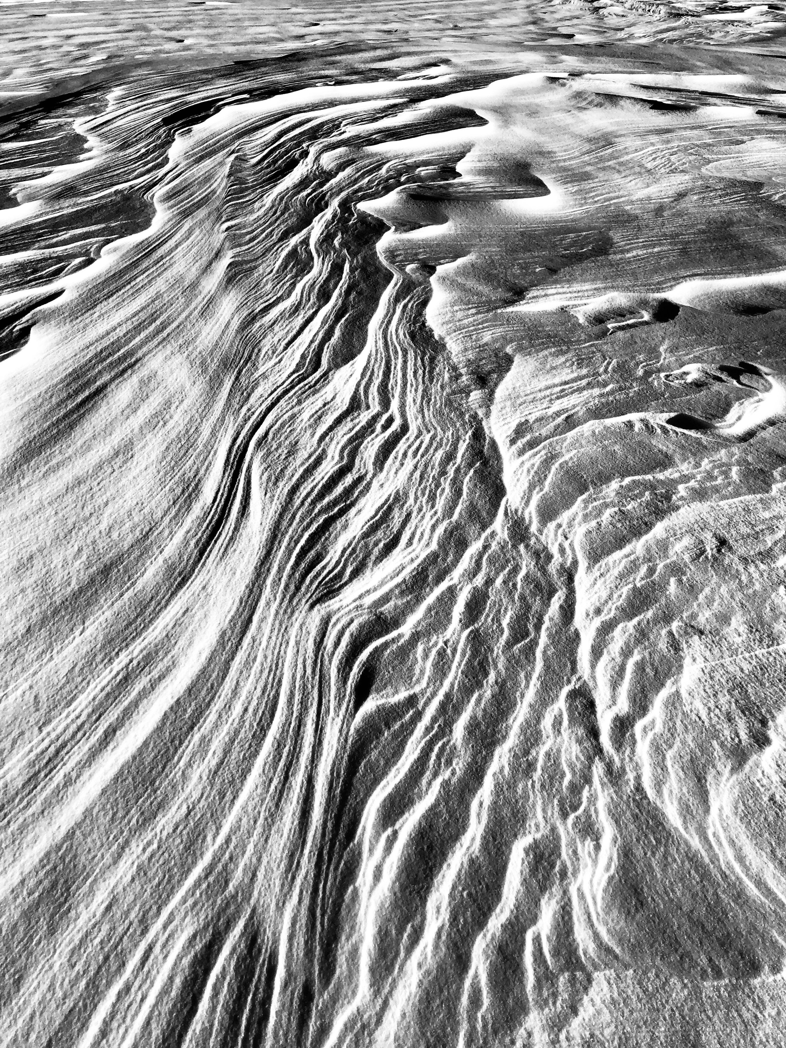 Snow Drift on Walden Pond, Concord, MA