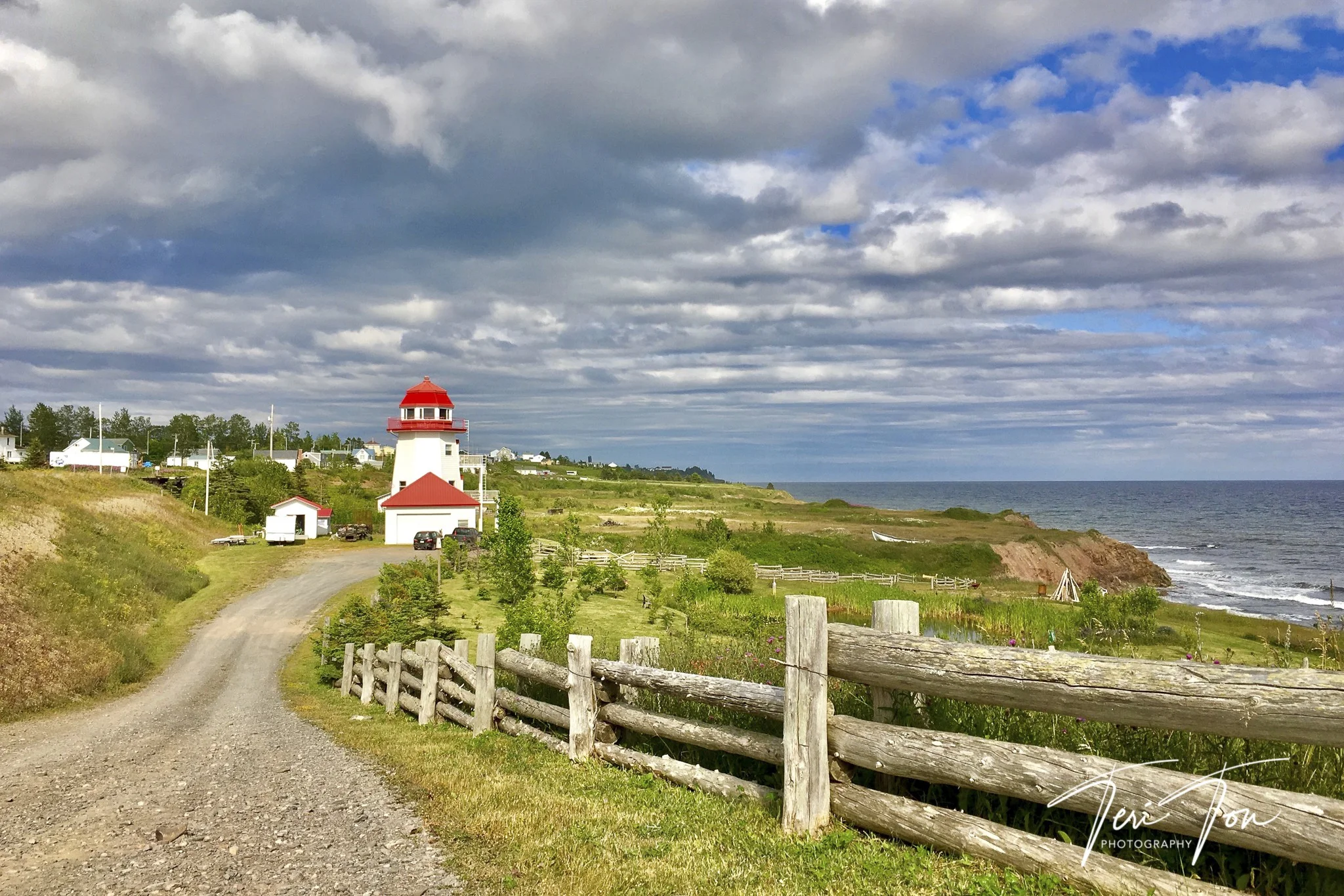 Cap Blanc Lighthouse, Perce, Quebec, Canada