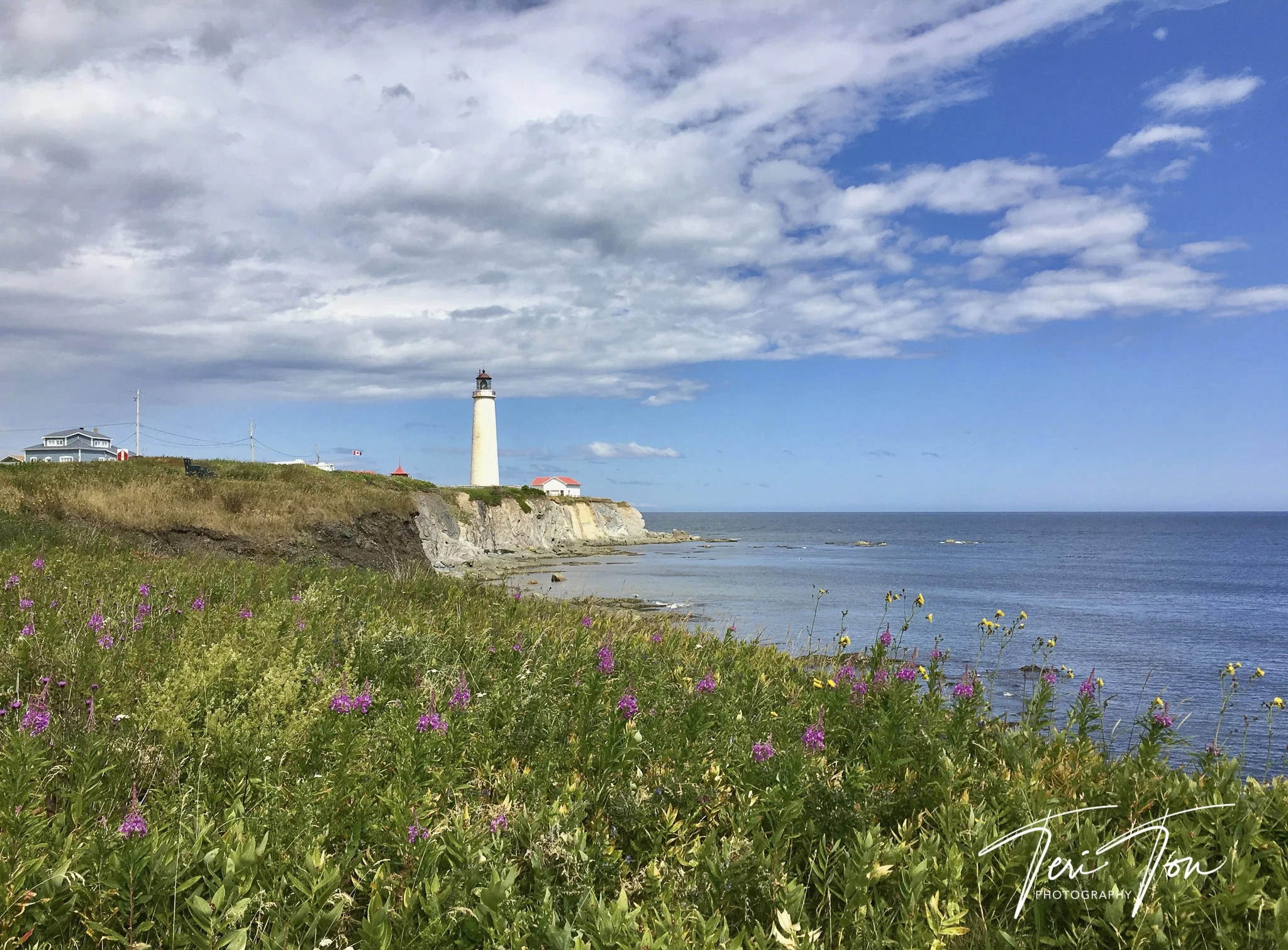 Cap-des-Rosiers Lighthouse, Gaspe, Quebec, Canada