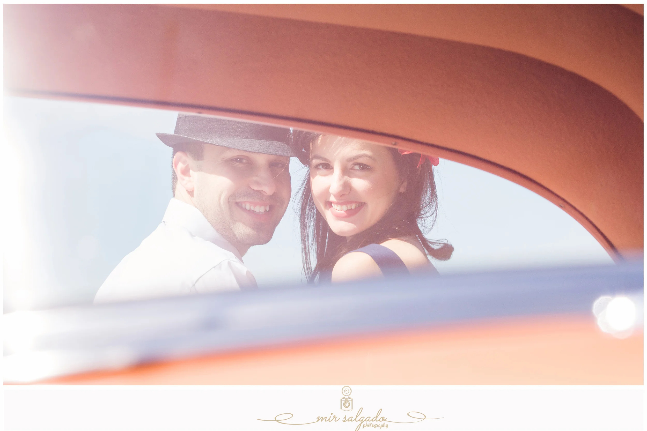 Vintage Engagement Sesion