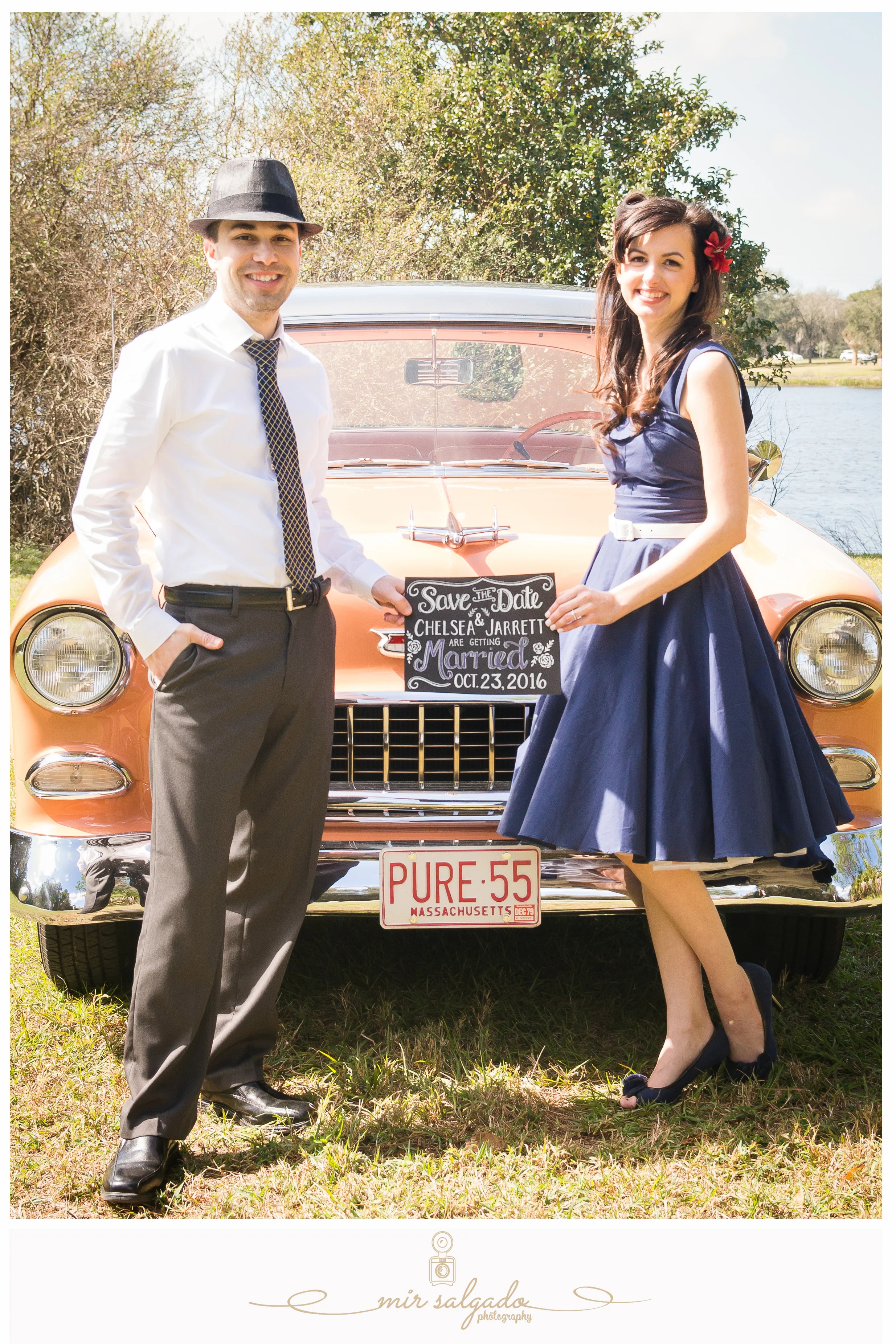 Vintage Engagement Session